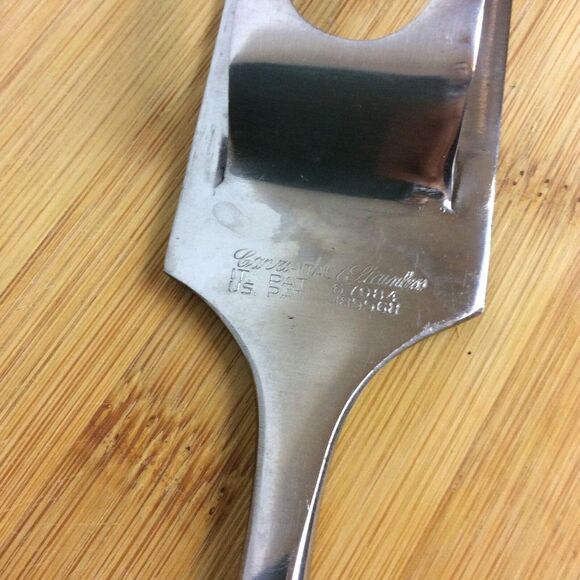 Capri Italy Carving Set Stainless Steel Knife Serving Fork Vtg Mid Century - Picture 2 of 6